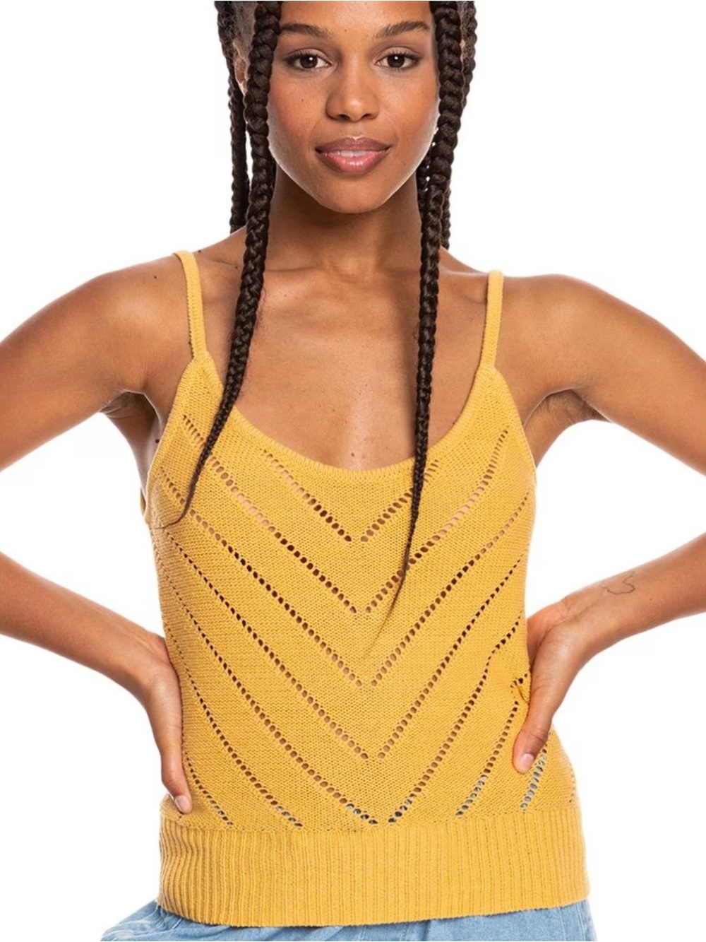 3/15$ 🛍️ Roxy Women's Sunrise Club Knit Tank